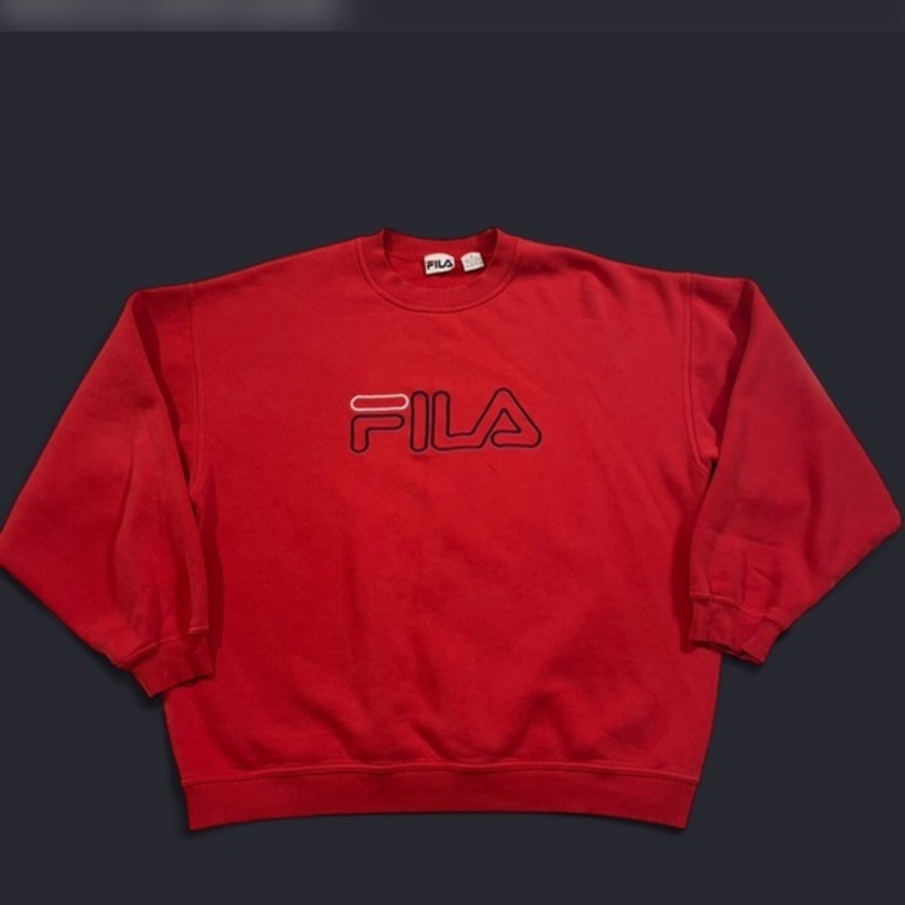 90’s  FILA Crewneck Embroidered Sweatshirt